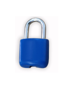 (D)  BLOOK FUNDA AZUL PARA CANDADO DE 40MM