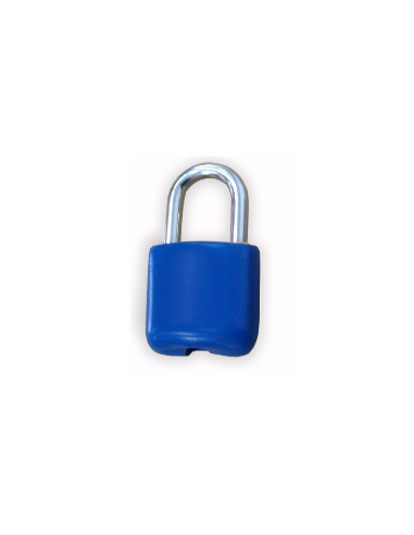 (D)  BLOOK FUNDA AZUL PARA CANDADO DE 40MM