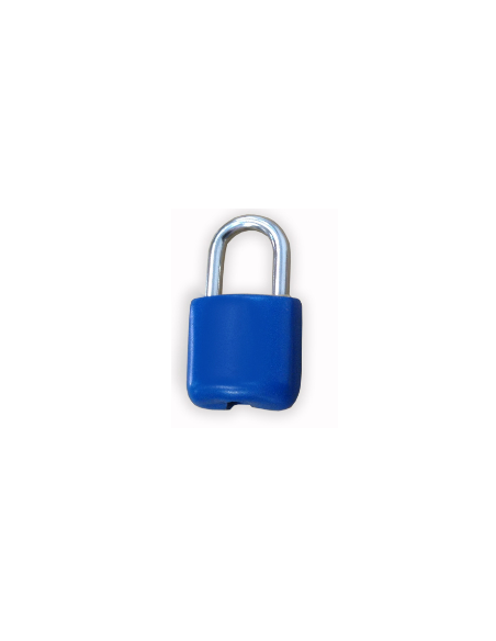 (D)  BLOOK FUNDA AZUL PARA CANDADO DE 40MM