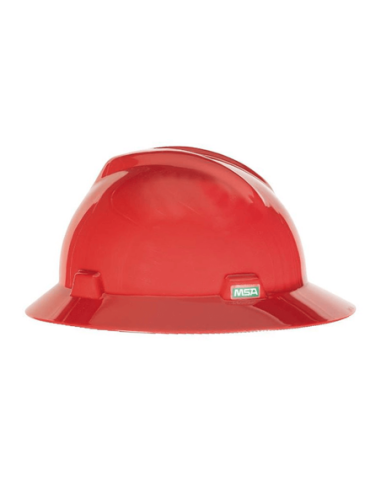(*) CASCO V-GARD MSA SOMBRERO ROJO 298003