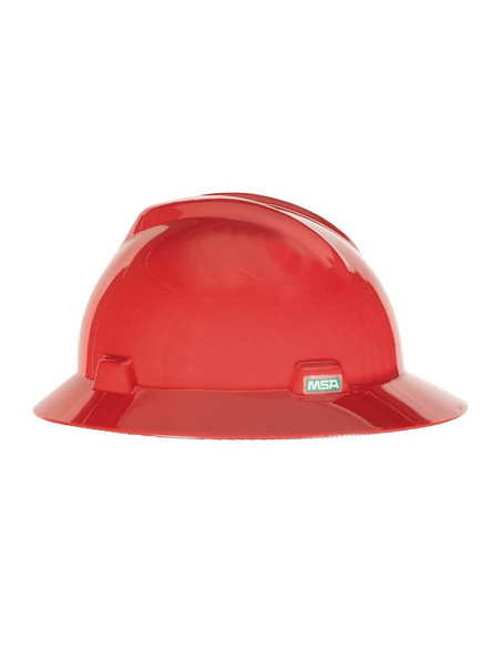 (*) CASCO V-GARD MSA SOMBRERO ROJO 298003
