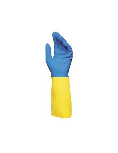 GUANTES MAPA DUO MIX 405 LATEX CON NEOPRENO TALLE 9 - 9 1/2