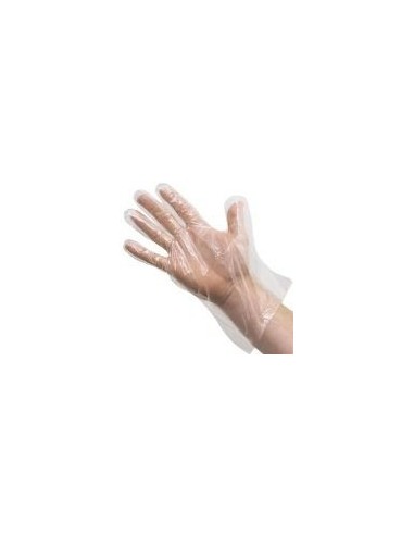 (**)  GUANTES POLIETILENO DESCARTABLE CORTO BOLSA X 100 UNIDADES