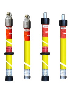 (**) PERTIGA ACOPLABLE DE 1,50 MTS.,TRAMO BASE, DIAMETRO 39 MM., ACOPLE HEXAGONAL HT-15P.H 2