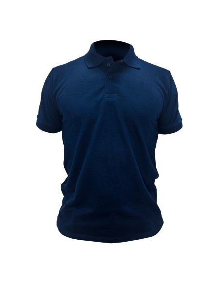 (*) CHOMBA PIQUE LEKA AZUL MARINO TALLE S 570