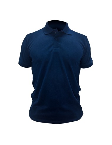 (*) CHOMBA PIQUE LEKA AZUL MARINO TALLE M 571