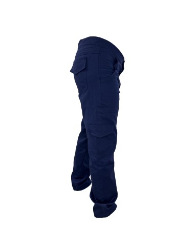 (*) PANTALON CARGO LEKA AZUL MARINO TALLE 52 643