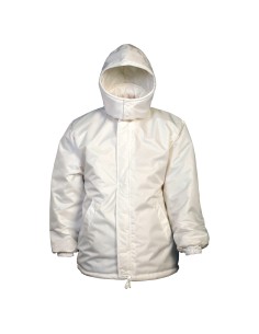 (**)  CAMPERA PAMPERO TELA TRUCKER BLANCA TALLE S