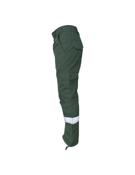 (**) PANTALON FORESTAL IGNIFUGO COLOR VERDE TALLE S PFORE-TXS