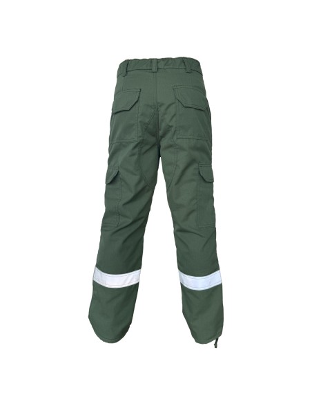 (**) PANTALON FORESTAL IGNIFUGO COLOR VERDE TALLE S PFORE-TXS