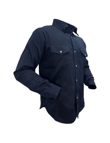 CAMISA DE TRABAJO LEKA AZUL MARINO TALLE 38 591