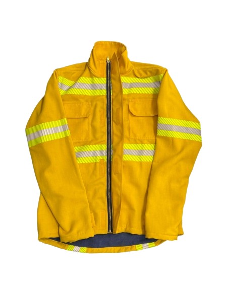 (**) CHAQUETA FORESTAL IGNIFUGA COLOR AMARILLO TALLE M CFORE-TM