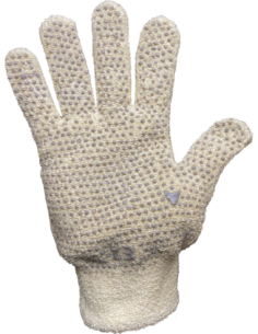 GUANTES TEJIDOS ALGODÓN MOTEADO TAREAS GENERALES TALLE 9 VTA POR CTA Y ORDEN GLM005-9