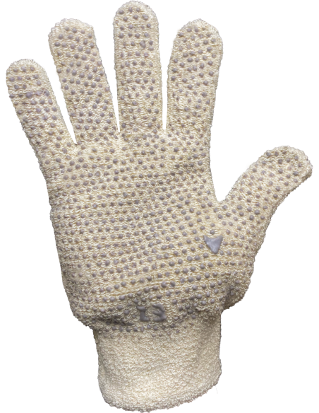 GUANTES TEJIDOS ALGODÓN MOTEADO TAREAS GENERALES TALLE 9 VTA POR CTA Y ORDEN GLM005-9