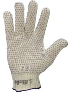 GUANTES TEJIDOS ALGODÓN MOTEADO INDUSTRIAL VTA POR CTA Y ORDEN GAM008