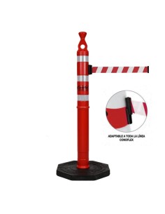 (*) CONOFLEX ORDENADOR DE FILA COLOR ROJO CON CINTA PERIMETRAL 2896E-3R