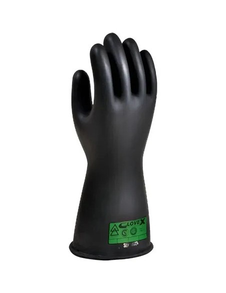 (*) GUANTES GLOVEX DIELECTRICOS DE CAUCHO CLASE 3 TALLE 9 3-T9
