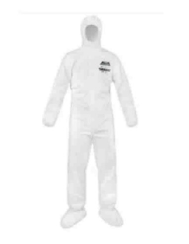(**) MAMELUCO LAKELAD MICROMAX NS CE EMN414 BLANCO CON CUBREBOTA TALLE XXL EMN414-XXL