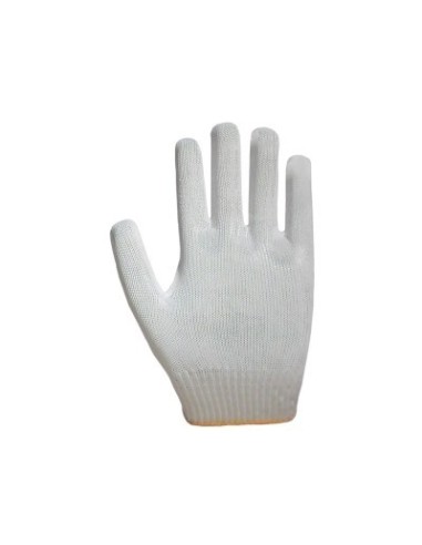 GUANTES TEJIDOS ALGODON LISO TAREAS GENERALES TALLE 8  VTA POR CTA Y ORDEN GLL002-T8