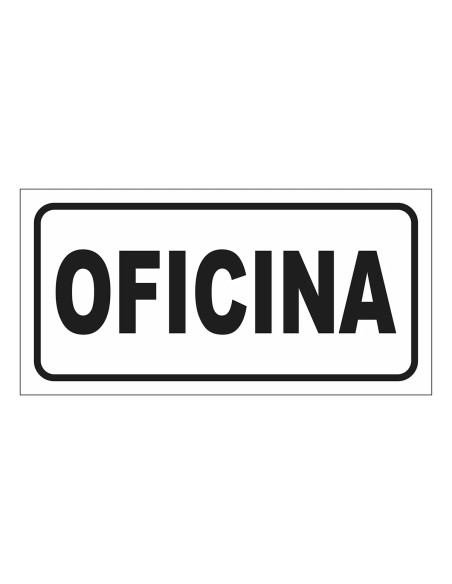(*) CARTEL 14 X 41 - N° 80 - OFICINA CE-080