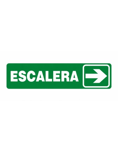 (*) CARTEL 14 X 41 - N° 89 - ESCALERA CE-089