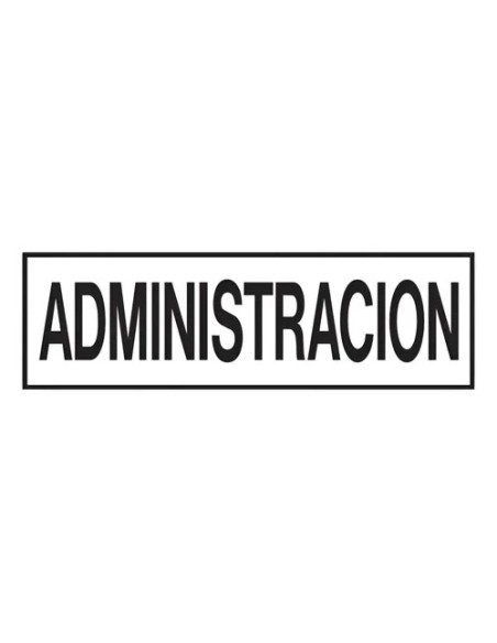 (*) CARTEL 14 X 41 - N° 78 - ADMINISTRACION CE-078