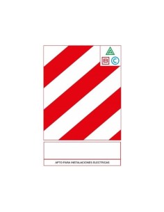 (*) CARTEL 58 X 88 - N° 400 CHAPA BALIZA PARA MATAFUEGOS CE-400
