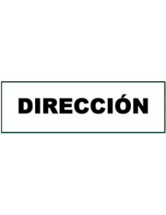 (*) CARTEL 14 X 41 - N° 78C - DIRECCION CE-78C