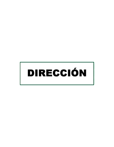 (*) CARTEL 14 X 41 - N° 78C - DIRECCION CE-78C