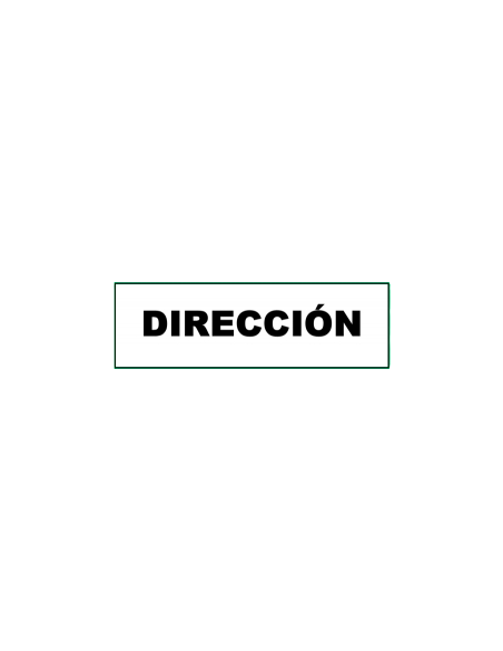 (*) CARTEL 14 X 41 - N° 78C - DIRECCION CE-78C
