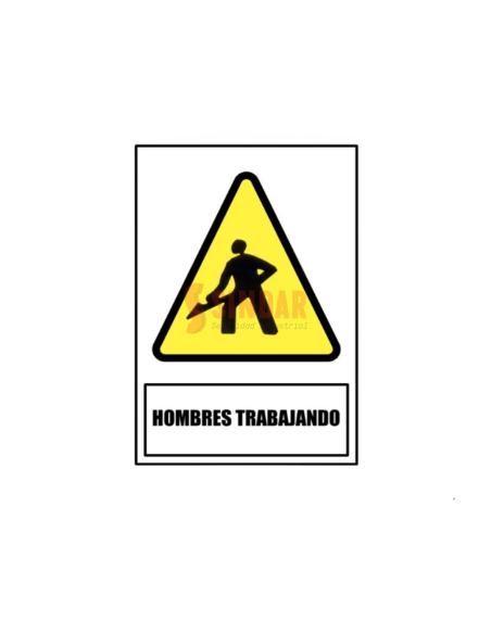 (*) CARTEL 19 X 27 - N° 171 - HOMBRES TRABAJANDO CE-136