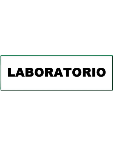 (*) CARTEL 14 X 41 - N° 79 - LABORATORIO CE-79
