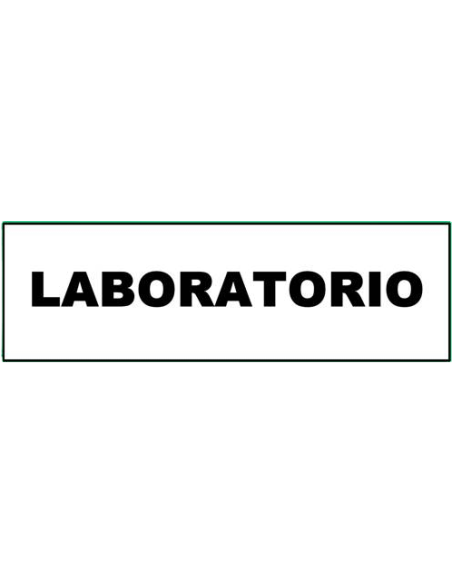 (*) CARTEL 14 X 41 - N° 79 - LABORATORIO CE-79