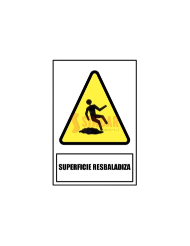 (*) CARTEL 19 X 27 - N° 172 - SUPERFICIE RESBALADIZA CE-137