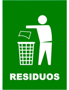 (*) CARTEL 30 X 40 - N° 69 - RESIDUOS CE-069