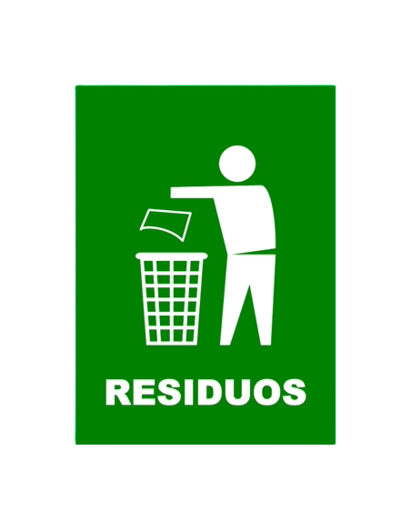 (*) CARTEL 30 X 40 - N° 69 - RESIDUOS CE-069