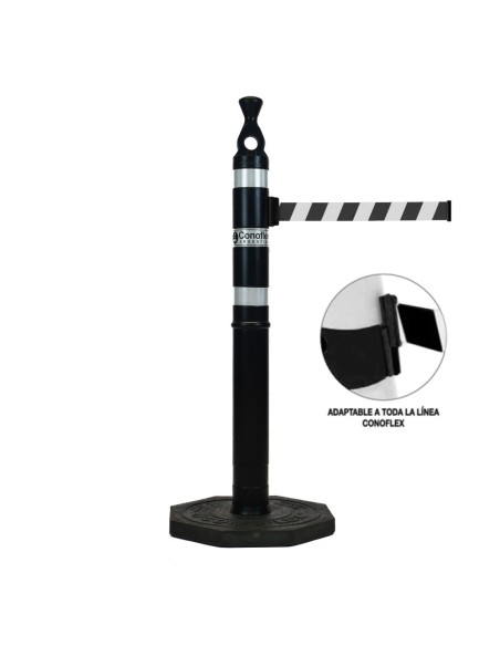 (*) ORDENADOR DE FILA CONOFLEX  X 120CM NEGRO 2896