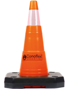 (*) CONOFLEX CIUDAD SEMIFLEXIBLE 50CM CON REFLECTIVO Y BASE 2051-1R
