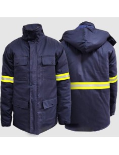 (**) CAMPERA IGNIFUGA MAXIMO ESFUERZO PARKA 7OZ CON BT TALLLE M 123