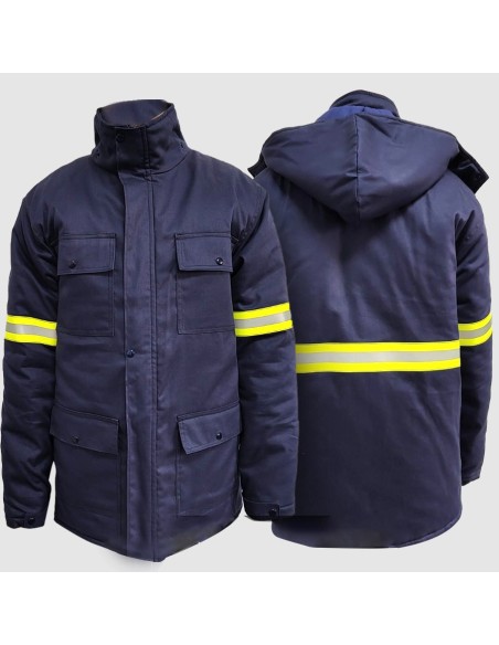 (**) CAMPERA IGNIFUGA MAXIMO ESFUERZO PARKA 7OZ CON BT TALLLE M 123