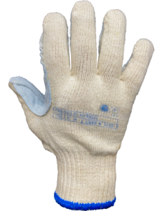 GUANTES TEJIDOS ZB ALGODON PALMA DESCARNE VTA POR CTA Y ORDEN GPD001