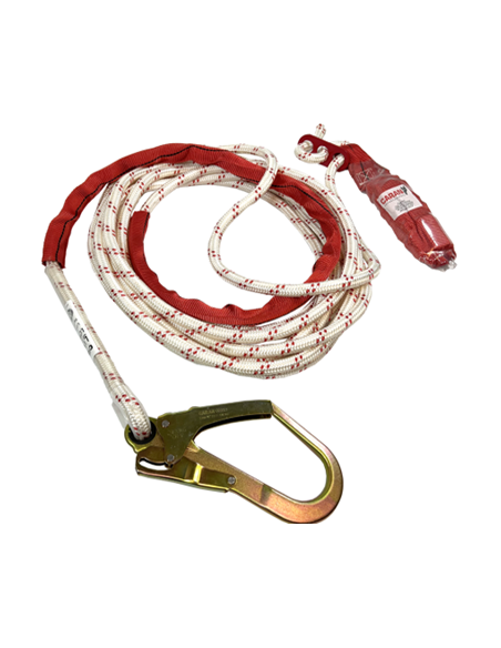 (**) TRAMO DE SOGA DE 14MM X 10MTS CARAN CON MOSQUETON