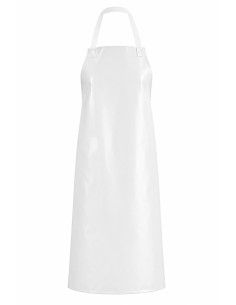 DELANTAL DE PVC BLANCO SIMPLE 70 X 120