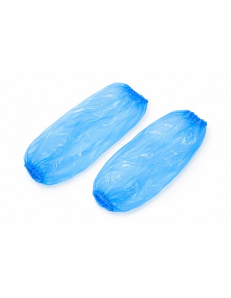 MANGA DE POLIETILENO AZUL DE 22*50