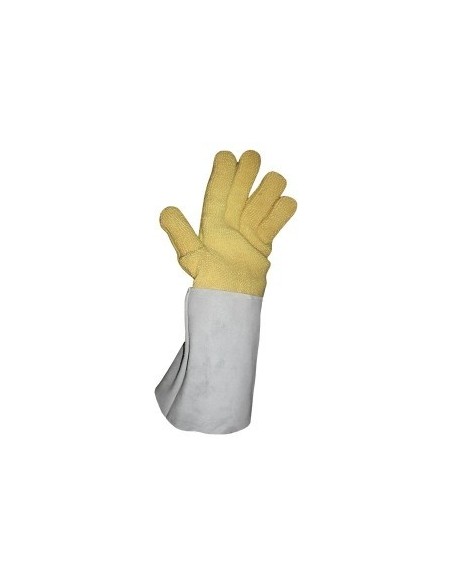 GUANTE ZB PAR TERRYCLOTH KEVLAR FORRO ALGODÓN Y PUÑO DESCARNE GFK002