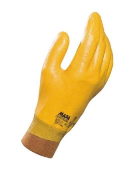 (*)  GUANTES MAPA DEXILITE 383 NITRILO AMARILLO TALLE 8 - 8 1/2
