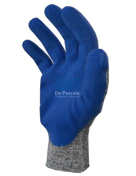 (*) GUANTES TEJIDOS ANTICORTE DPS BAÑO LATEX TALLE 10 DPS89895