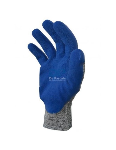 (*) GUANTES TEJIDOS ANTICORTE DPS BAÑO LATEX TALLE 9 DPS89894