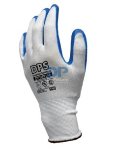 (*) GUANTES TEJIDOS DPS BAÑO LATEX AZUL / NEGRO TALLE 8 DPS89153