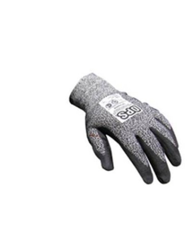 (D) GUANTES TEJIDOS ANTICORTE DPS BAÑO NITRILO TALLE 10 DPS88805